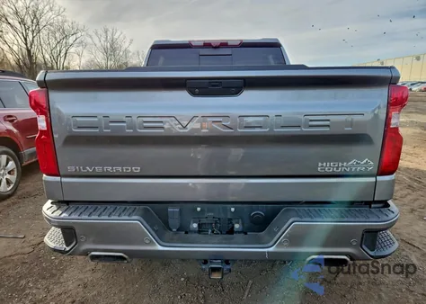 2021 Chevrolet Silverado K1500 High Country из США, поврежденный, VIN 3GCUYHED0MG149773